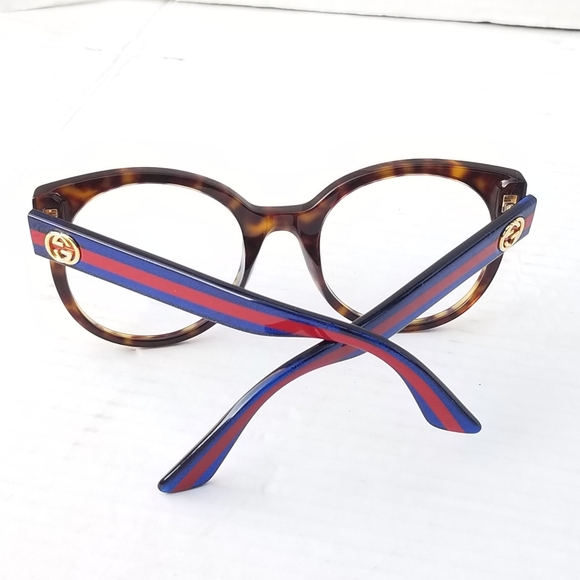 Amazing Gorgeous Authentic Gucci GG web Large Eyeglasses Frames - Picture 9 of 13